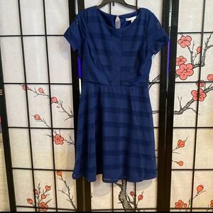 Royal blue Lauren Conrad dress with side zipper